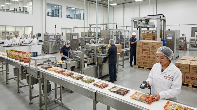 Industria de alimentos procesados en México